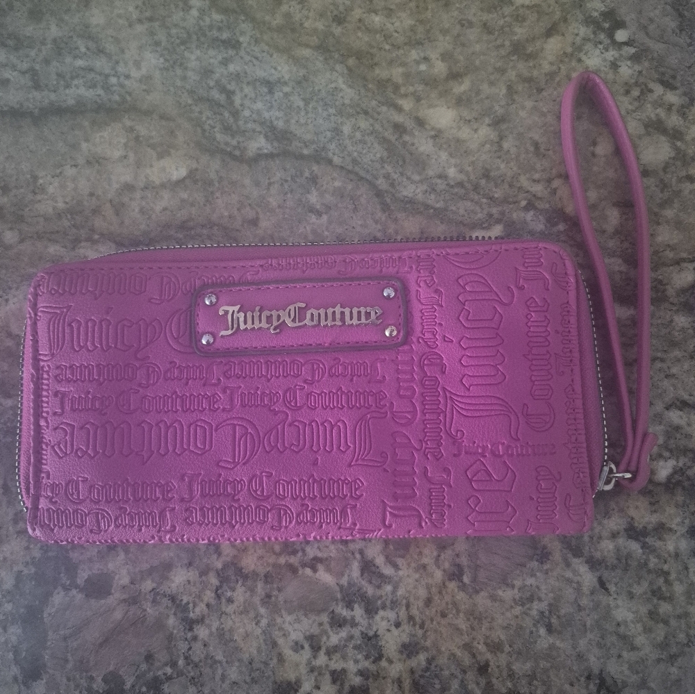 Juicy Couture Pink Wristlet Wallet